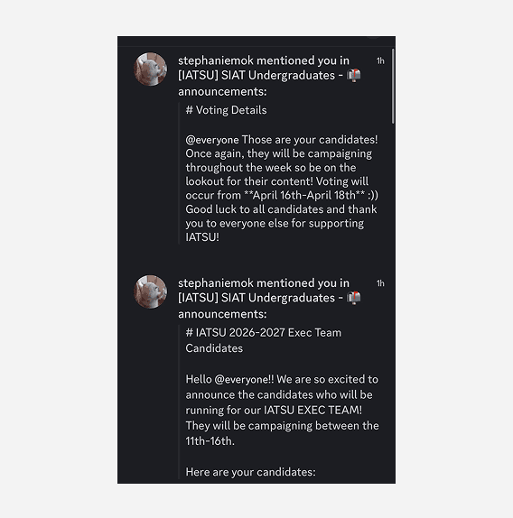 Announcement fatigue